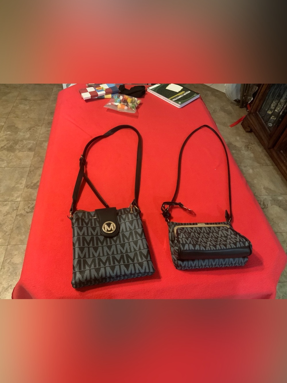 Milan Crossbody Bag and small purse